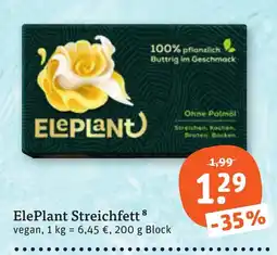 tegut ElePlant Streichfett Angebot