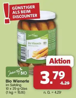 Famila Nord West Jeden Tag BIO Bio Wienerle Angebot
