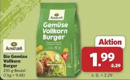 Combi ALNATURA Gemüse Vollkorn Burger Angebot