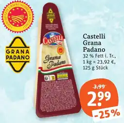 tegut Castelli Grana Padano Angebot