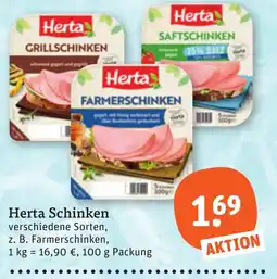 tegut Herta Schinken Angebot