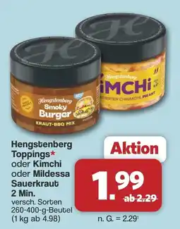 Famila Nord West Hengstenberg Toppings Angebot