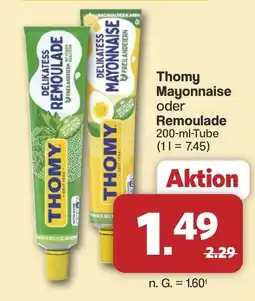 Famila Nord West Thomy Mayonnaise oder Remoulade Angebot