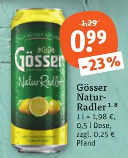 tegut Gösser NaturRadler Angebot