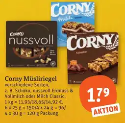 tegut Corny Müsliriegel Angebot