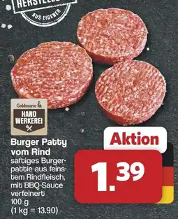 Famila Nord West Goldmarie Burger Patty vom Rind Angebot