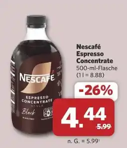 Combi Nescafé Espresso Concentrate Angebot