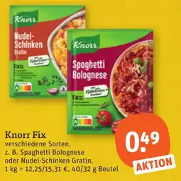 tegut Knorr Fix Angebot