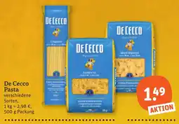 tegut De Cecco Pasta Angebot