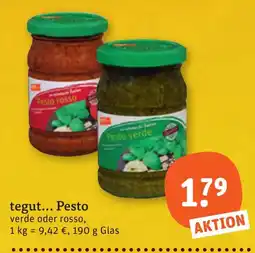 tegut tegut... Pesto Angebot