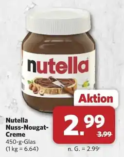 Combi Nutella Nuss-Nougat-Creme Angebot