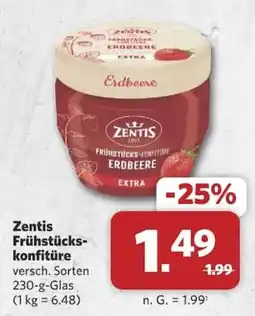 Combi Zentis Frühstücks-konfitüre Angebot