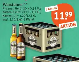 tegut Warsteiner Pilsener Angebot