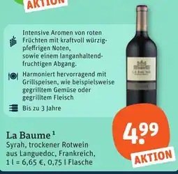tegut La Baume Syrah, trockener Rotwein Angebot