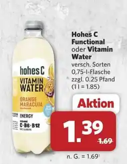 Combi hohes C Vitamin Water Angebot