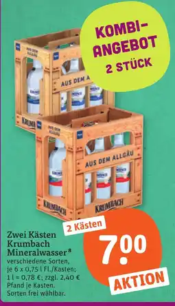 tegut Krumbach Mineralwasser Angebot