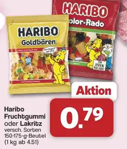 Famila Nord West Haribo Fruchtgummi oder Lakritz Angebot