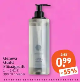 tegut Geneva Guild Flüssigseife Angebot
