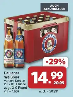 Famila Nord West Paulaner Weißbier Angebot