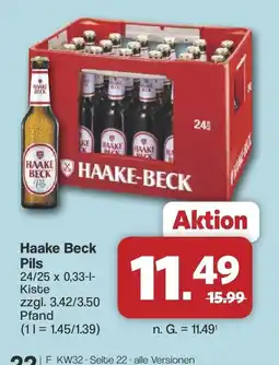 Famila Nord West Haake Beck Pils Angebot