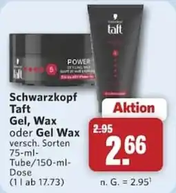 Combi Schwarzkopf Taft Gel, Wax oder Gel Wax Angebot