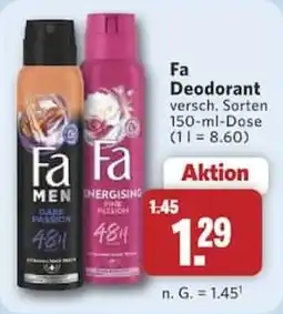 Combi Fa Deodorant Angebot
