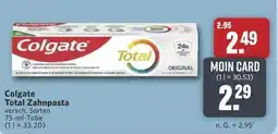 Combi Colgate Total Zahn pasta Angebot