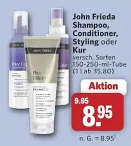 Combi John Frieda Shampoo, Conditioner, Styling oder Kur Angebot