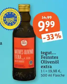 tegut tegut... Feinstes Olivenöl extra Angebot