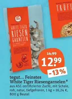 tegut tegut... Feinstes White Tiger Riesengarnelen Angebot