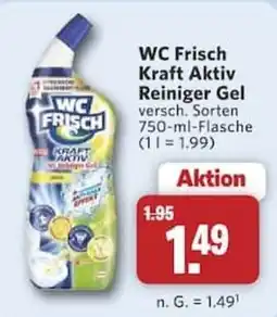 Combi WC Frisch Kraft Aktiv Reiniger Gel Angebot