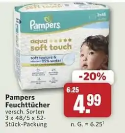 Combi Pampers Feuchttücher Angebot