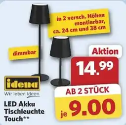 Combi LED Akku Tischleuchte Touch ideen Angebot
