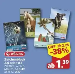 Combi Zeichenblock Berlitz Angebot