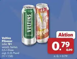 Combi Veltins Pilsener oder V+ Angebot