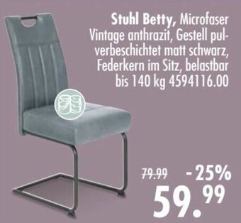 Möbel Boss Stuhl Betty Angebot