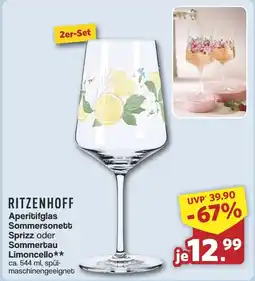 Famila Nord West RITZENHOFF Aperitifglas Angebot