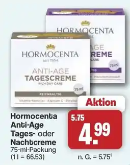 Famila Nord West Hormocenta Anti-Age Tages- oder Nachtcreme Angebot