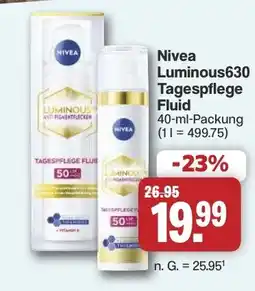 Famila Nord West Nivea Luminous630 Tagespflege Fluid Angebot