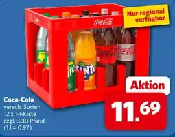 Combi Coca-Cola versch. Sorten Angebot
