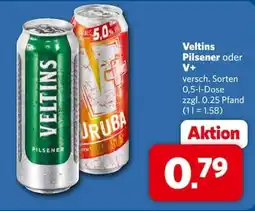 Combi Veltins Pilsener oder V+ Angebot