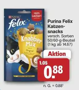 Famila Nord West Purina Felix Katzen-snacks Angebot