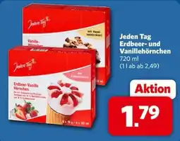 Combi Jeden Tag Erdbeer-Vanille Hörnchen Angebot