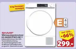 Famila Nord West SHARP Wärmepumpentrockner KD-NHA8S7PW21-DE Angebot