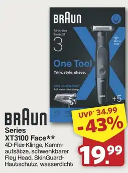 Famila Nord West BRAUN Series XT3100 Face Angebot