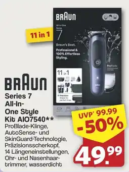 Famila Nord West BRAUN Series 7 All-In-One Style Kit AI07540** Angebot