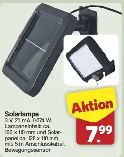 Famila Nord West Solarlampe Angebot