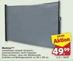 Famila Nord West Markise Angebot