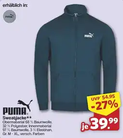 Famila Nord West PUMA Sweatjacke** Angebot