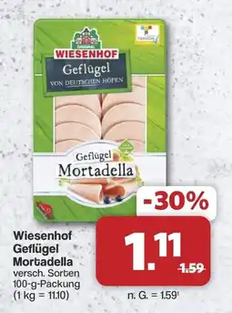 Famila Nord West Wiesenhof Geflügel Mortadella Angebot